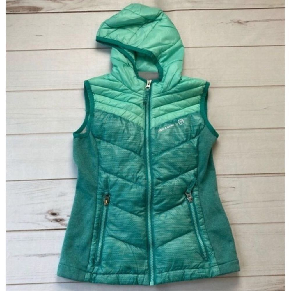 Free Country Ultra Lightweight Down Quilted Vest Size Small 7/8